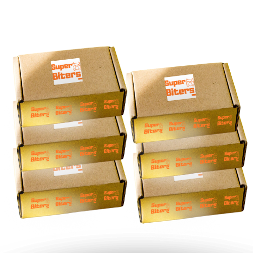 6 CAJAS - CACHORROS DE TAMAÑO M